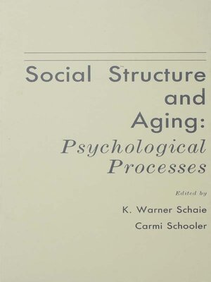 cover image of Social Structure and Aging